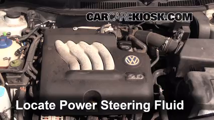 2003 Volkswagen Golf GL 2.0L 4 Cyl. (4 Door) Power Steering Fluid Fix Leaks